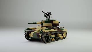 🔴 Lego Tank Animation firing test Blender stop motionWorld War Two Battle for Russia Великая отечест