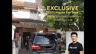 Exclusive | Taman Tun Dr Ismail House For Sale | Double Storey | Athinahapan Area