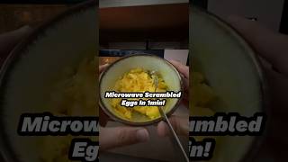 How to make Scrambled Eggs in Microwave (EASY)