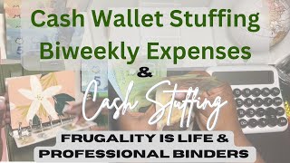 Cash wallet stuffing | Cash Stuffing Frugality Is Life & Professional Binders