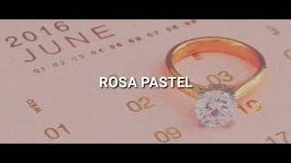 Rosa Pastel - Belanova  (LETRA)