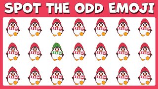 HOW SHARP ARE YOUR EYES #27 l Find The Odd Emoji l Emoji Puzzle | Spot the Difference