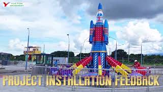 Nicaragua amusement project installation feedback video  尼加拉瓜项目安装反馈视频