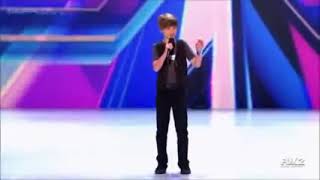 Baby Justin  Bieber first concert X factor USA