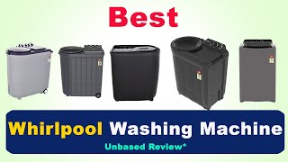 Best Whirlpool Washing Machine In India With Price // Washing Machine // Best Washing Machine Brand