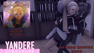 Yandere Simulator-Kashiko Murasaki Baseball bat- Random Mission Mode