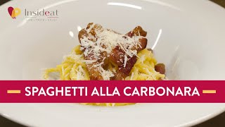 Chef Vincenzo proposes: pasta alla carbonara