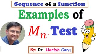 Examples of Mn test for Uniform Convergence | Easiest Way