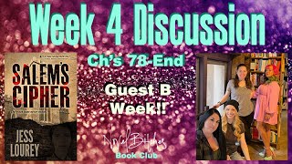 Week 4 Book Club Finale - Salem's Cipher by Jess Lourey + Guest B