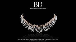 Bhagwati Diamonds | Beautiful Diamond Necklace | Latest Jewellery Collection