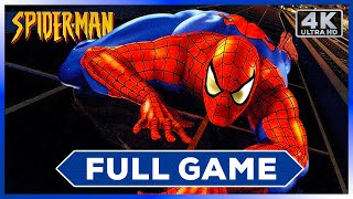 Spider-Man 2000 (PS1) Full Game Walkthrough Gameplay - No Commentary (4K)