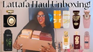 ❗️MAJOR Lattafa Unboxing Haul❗️ Yara Moi & Tous, Ansaam Gold, Haya, Affection, Sakeena, Nebras, Etc!