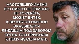 Имени его никто не помнил. К вечеру обычно оказывался под забором. Тогда-то и приехала из села мать