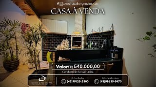 Casa Térrea em Condomínio Fechado, Londrina - PR.