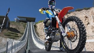 Incredible & Amazing Things - motocross ski jump