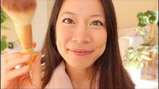 ASMR Applying Your Flawless Makeup with New Natural Products!