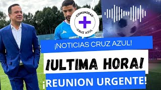 ¡SORPRESA! Cruz Azul REUNION IMPORTANTE DIRECTIVA preocupada ante PLANTEL LIMITADO