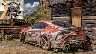 Rebuilding a Toyota GR Supra (1200HP) - Logitech g29 Gameplay