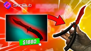 $2.500 BUTTERFLY CRIMSON WEB ÇIKARDIK Skinclub Promo Code