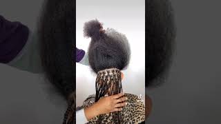 Knotless Box Braids on Natural Hair| Protective Hairstyle