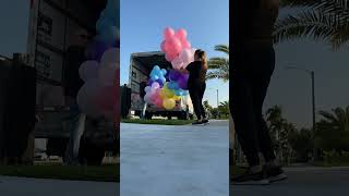 Loading up for an event! #balloongarland #balloons #foryou #miamievents #eliscreations