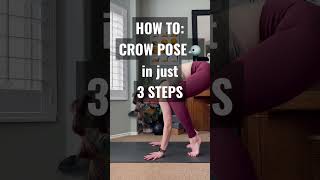 Crow pose tutorial #yogachannel #yogaforbeginners #yogapose #yogatips #learnyoga #yogapractice #yoga