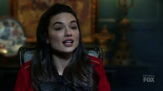 Crystal Reed Tied To A Chair on Gotham