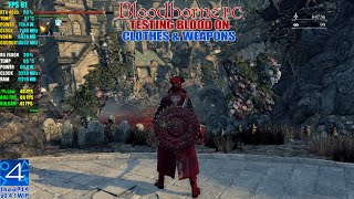 Bloodborne PC Huge Progress (Blood On Clothes & Weapons) ~ ShadPS4 v0.4.1 WIP - FPS Unlocked