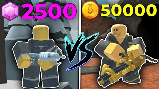 GOLD MINI vs ACCELERATOR.. | TDS (Roblox)