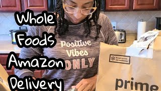 Whole Foods Grocery Haul | Amazon Food Delivery  Prime | Gluten Free Food | Under $100