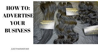 HOW TO ADVERTISE YOUR HAIR EXTENSION BUSINESS