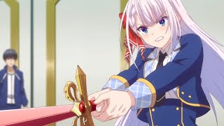 Riselia awakens her holy sword | The demon sword master of excalibur academy ep3