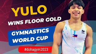 Former world champion Yulo of Philippines wins men’s Floor Exercise gold in Doha