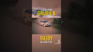 Legendarna Grupa B #shorts #rajdy #rally #polska #motoryzacja #samochody #auta #wrc #edit