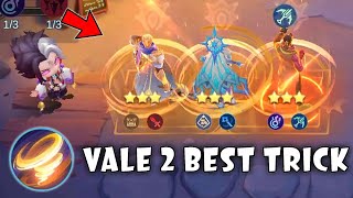 VALE SKILL 2 BEST TRICK !! AUTO TRIPLE 3 STAR LEGENDARY !! MAGIC CHESS MOBILE LEGENDS