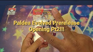 Pokémon Scarlet & Violet: Paldea Evolved Prerelease 2!!! #pokemon #pokemoncards #tradingcards