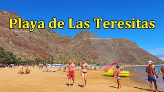 PLAYA DE LAS TERESITAS, TENERIFE, BEACH WALK