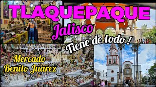 ASI ES TLAQUEPAQUE, SU COMERCIO, CALLES Y MERCADO BENITO JUAREZ / PARROQUIA SAN PEDRO APOSTOL