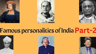 famous personalities of India