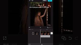 how to get good quality for your edits!! #tutorial #edit #capcut