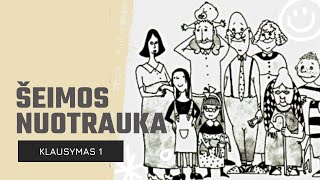 Klausymas 1: Šeimos nuotrauka | The Family Portrait | Listening Lithuanian A1-A2