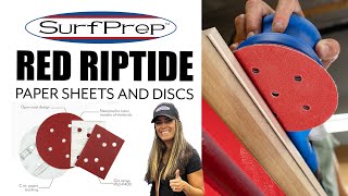 SurfPrep Red Riptide Paper