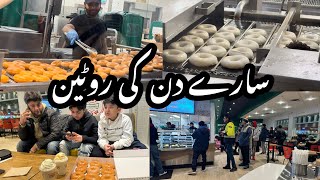 6 Am To Evening Routine | Busy Life In Canada | Krispy Kreme Donuts 🍩