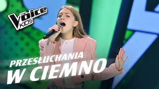 Pola Jezierska - „Break Free” - Przesłuchania w ciemno | The Voice Kids Poland 7