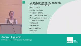 Conférence - Et si la polyarthrite s'invitait plus tôt que prévu dans mon quotidien ?