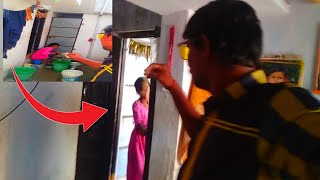 బల్లి తో ప్రాంక్ 🧞‍♀️🧞‍♂️🧞 wife and husband💃🥰🕺#shortvideo #prankonhusband #prankwife