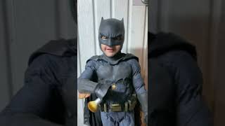 Bruce to Batman real quick batman batmancosplay #Shorts