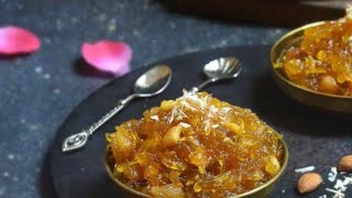 How to make watermelon rind halwa?