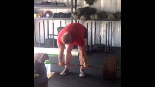 805 beltless deadlift