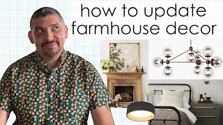 How to Update Farmhouse Decor